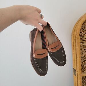 Sperry Waypoint Penny Suede Brown/Tan 5